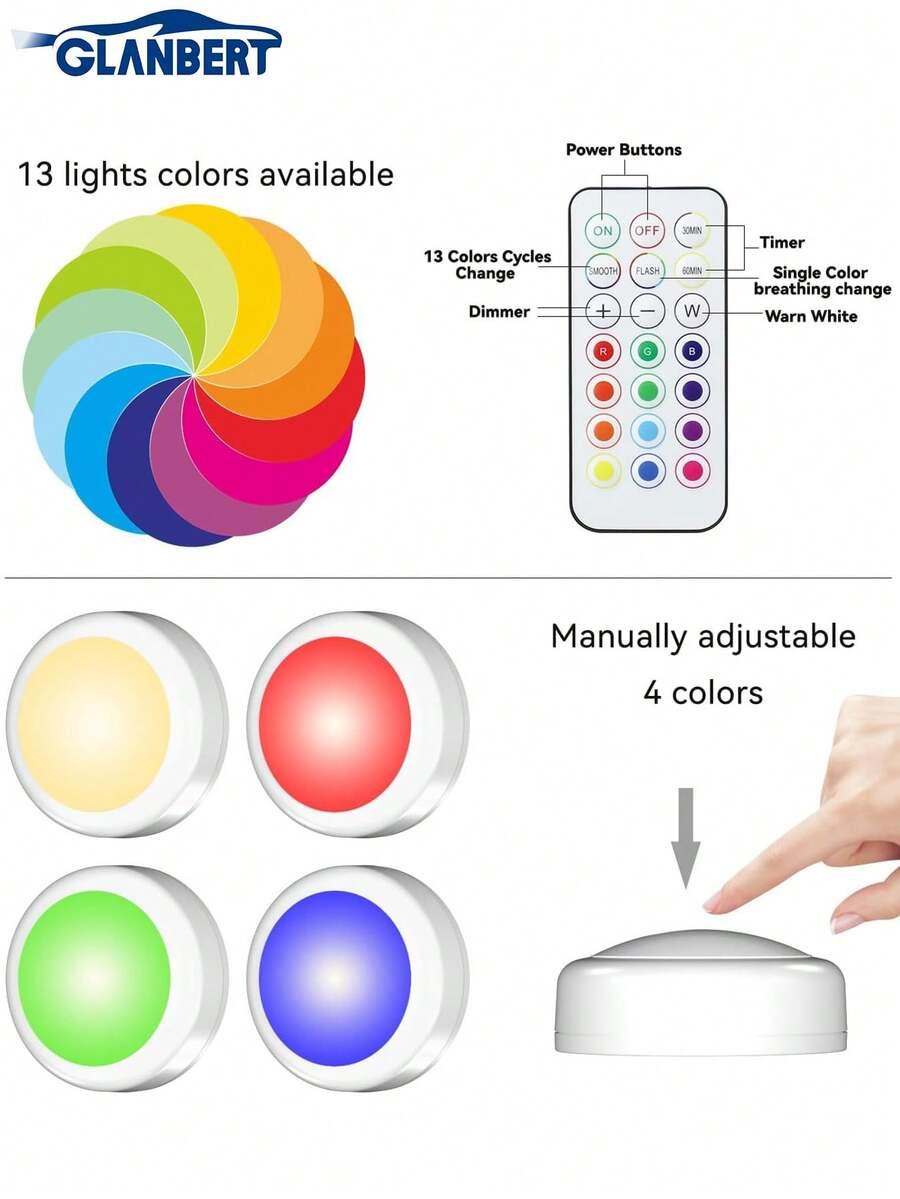 LAMPKA LED 4-PACK