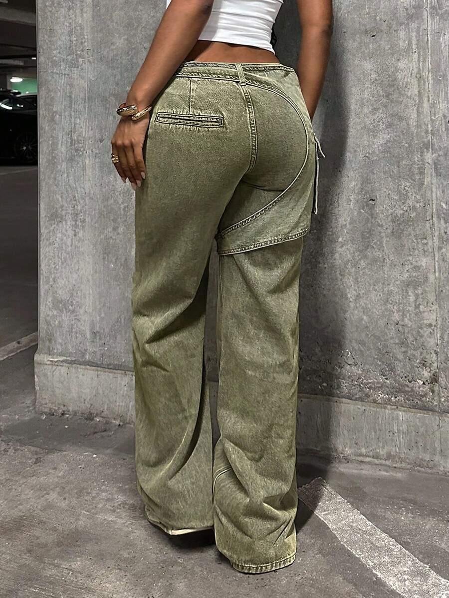 jeansowe spodnie przetarcia