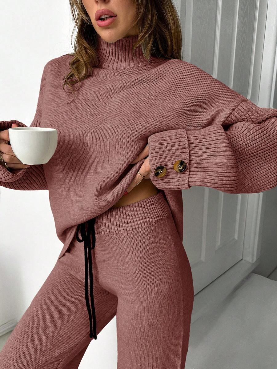 sweter spodnie komplet