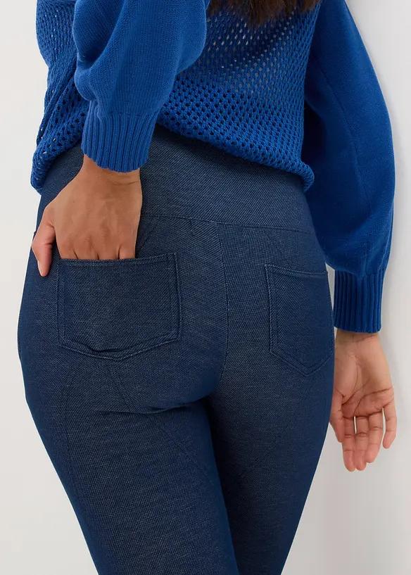 OCIEPLANE LEGGINSY Z GUZIKAMI