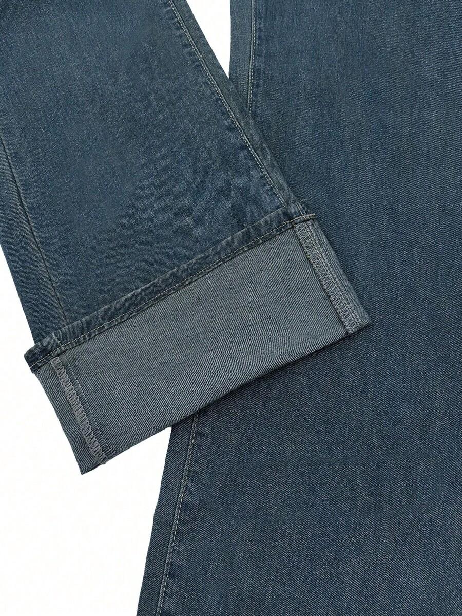 NIEBIESKIE SPODNIE JEANS