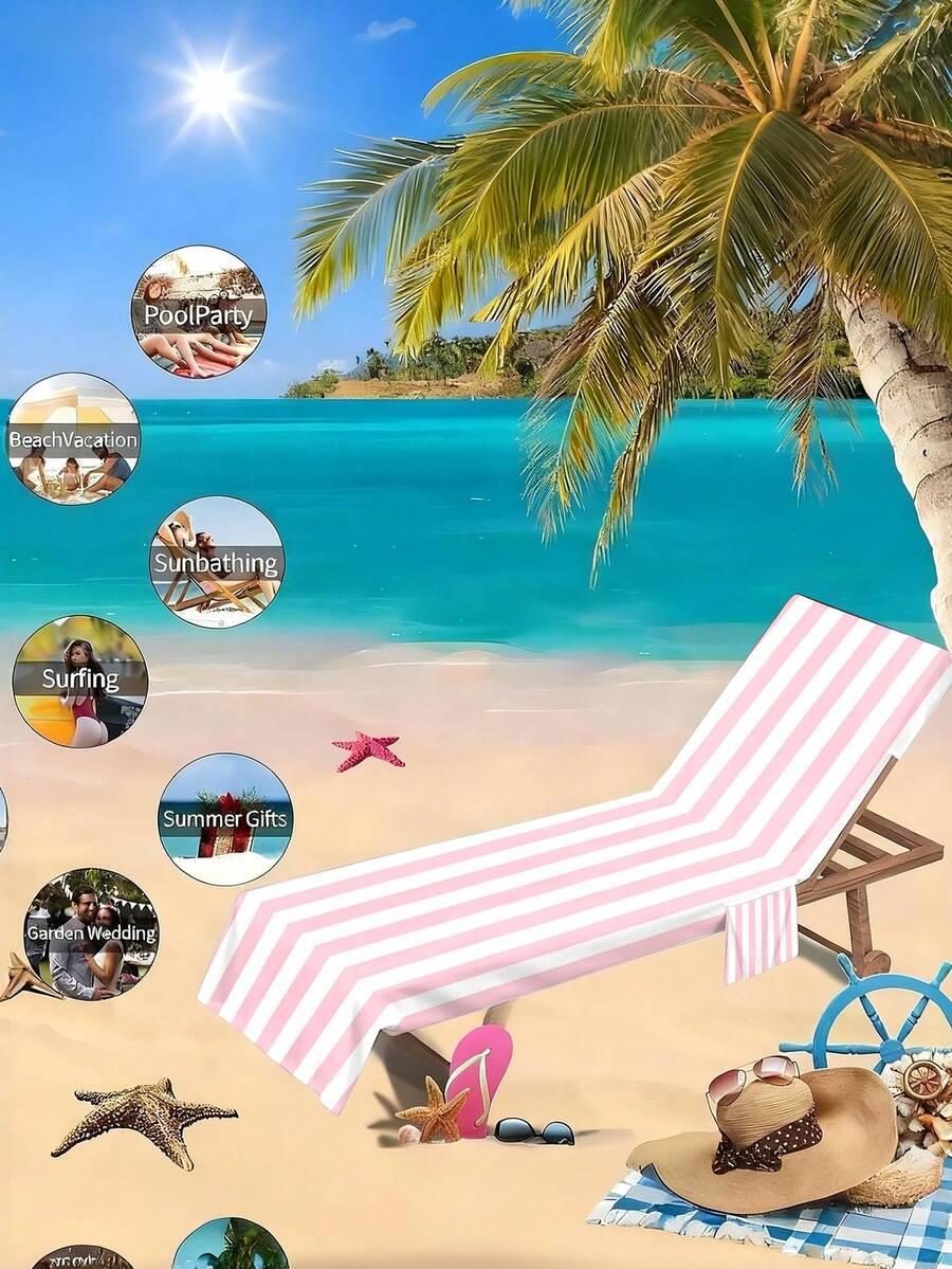 ręcznik plażowy wzór paski