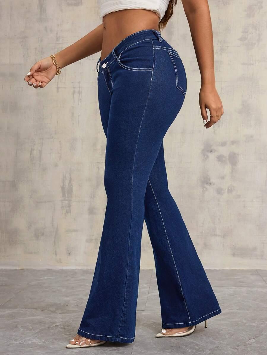 JEANSY DAMSKIE FLARE