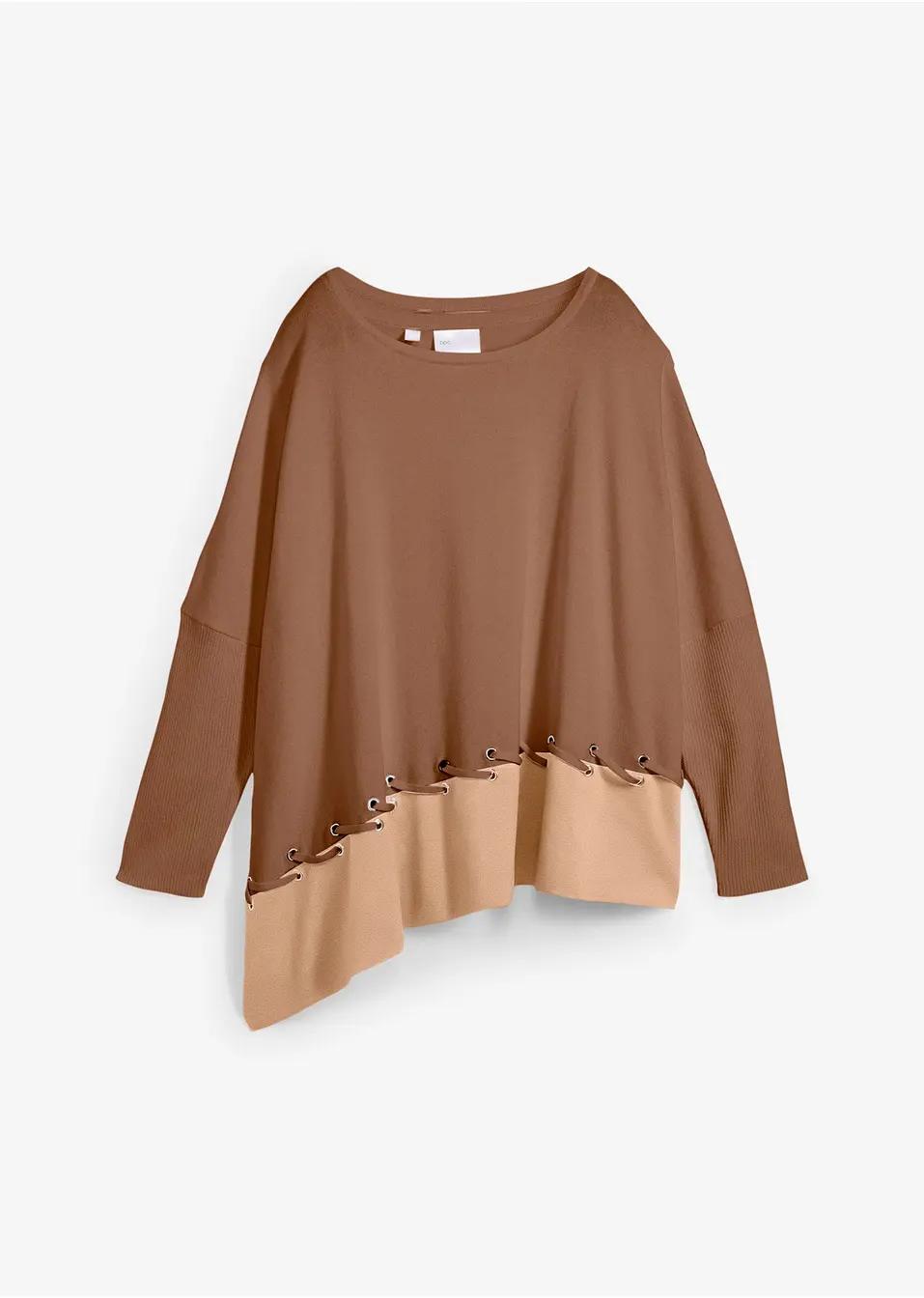 SWETEREK TYPU PONCHO