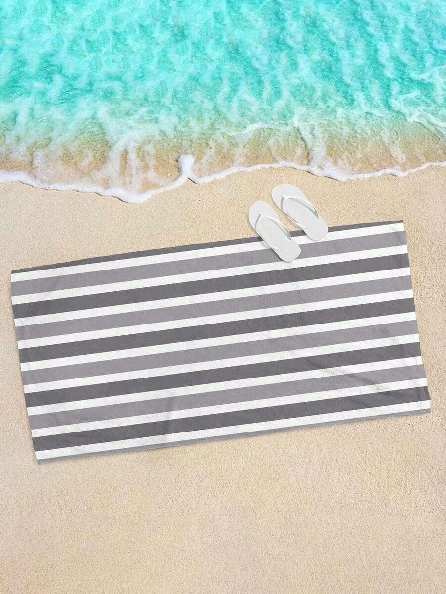 ręcznik plażowy paski