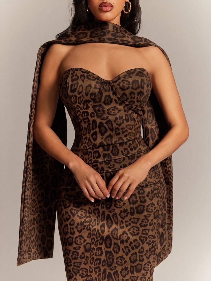 SUKIENKA ANIMAL PRINT