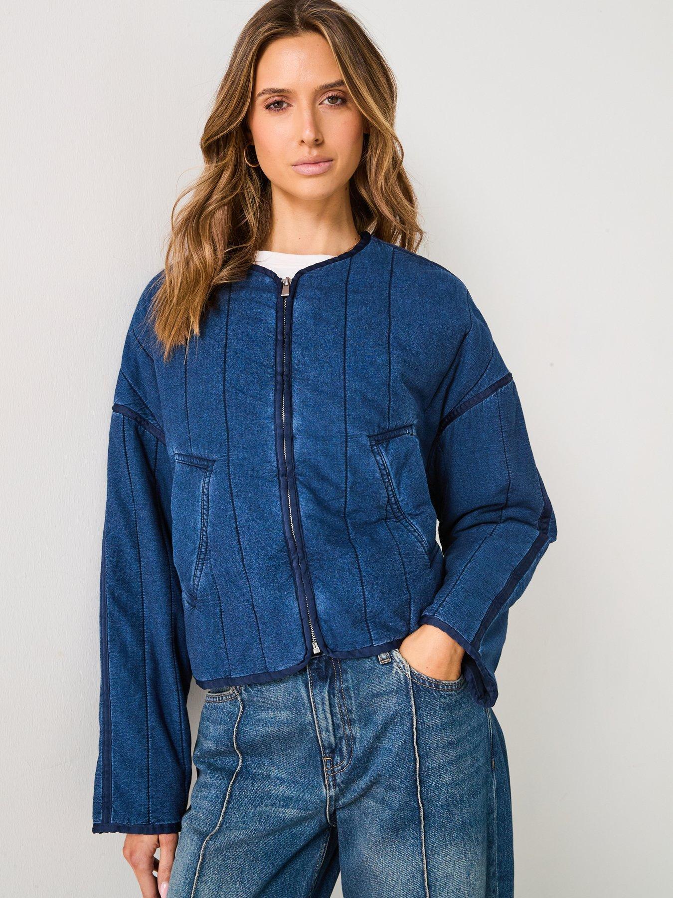 MANGO KURTKA BOMBER BAWEŁNIANA 
