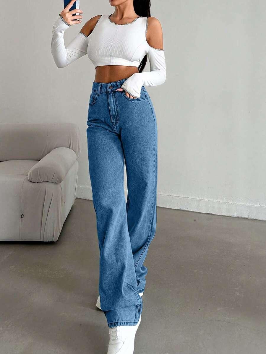 SPODNIE JEANS CASUAL