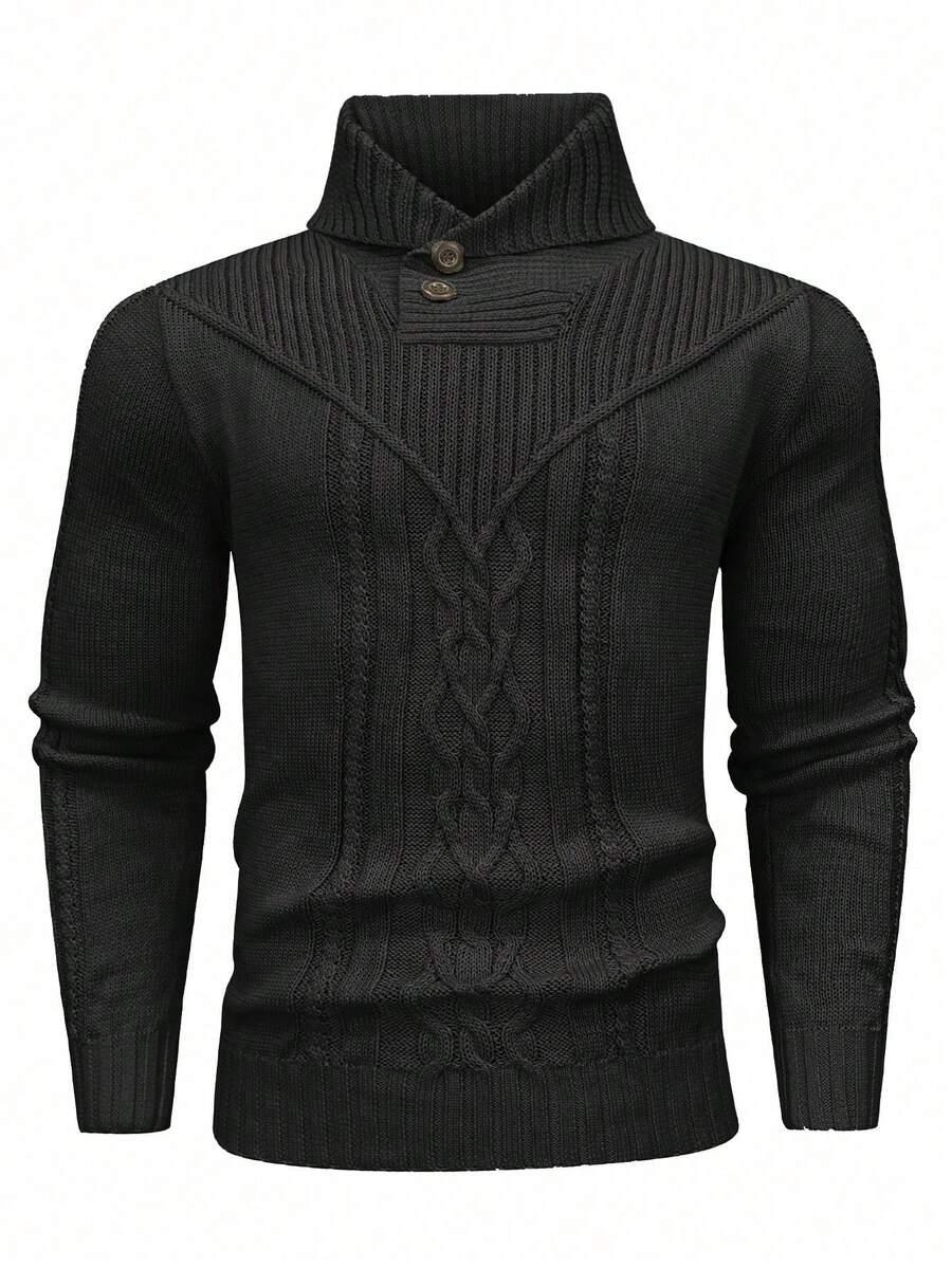 CZARNY SWETER GOLF