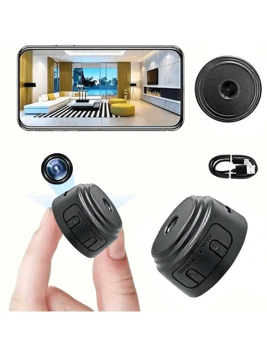 czarna mini kamera wifi