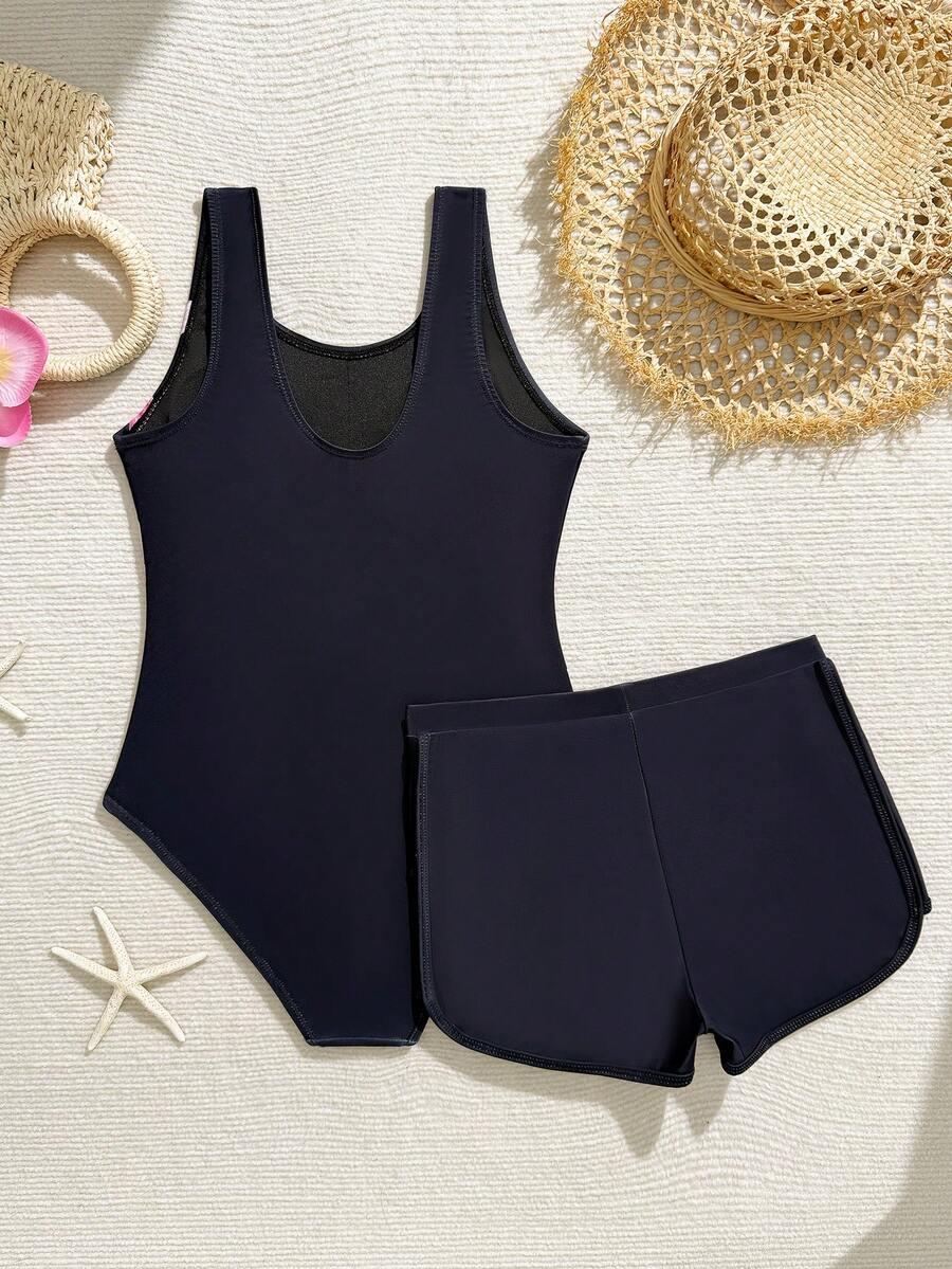 szorty dół od bikini wzór