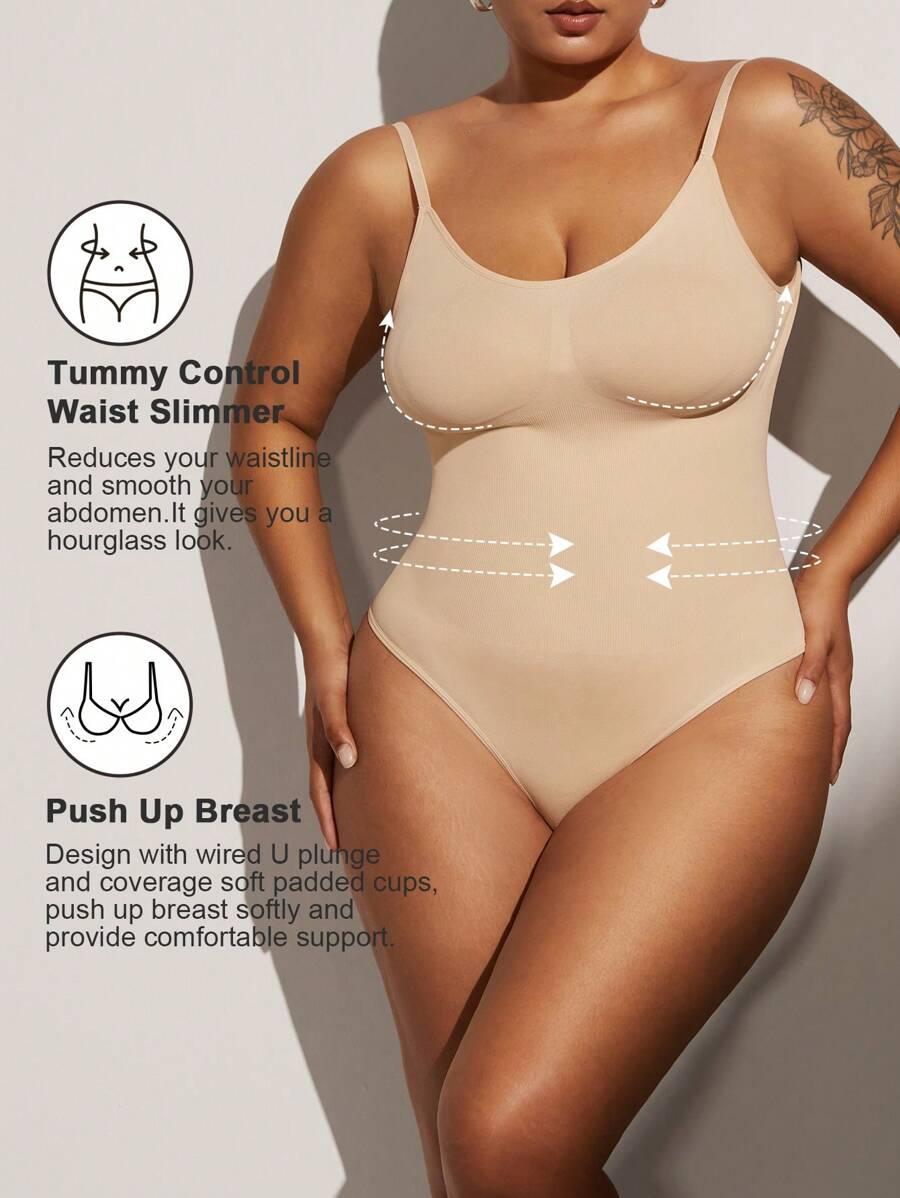 beżowe modelujące body
