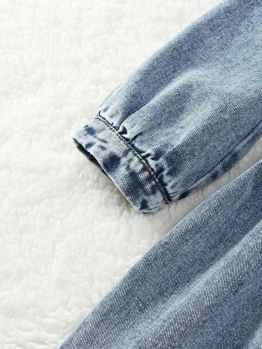 niebieska sukienka jeans