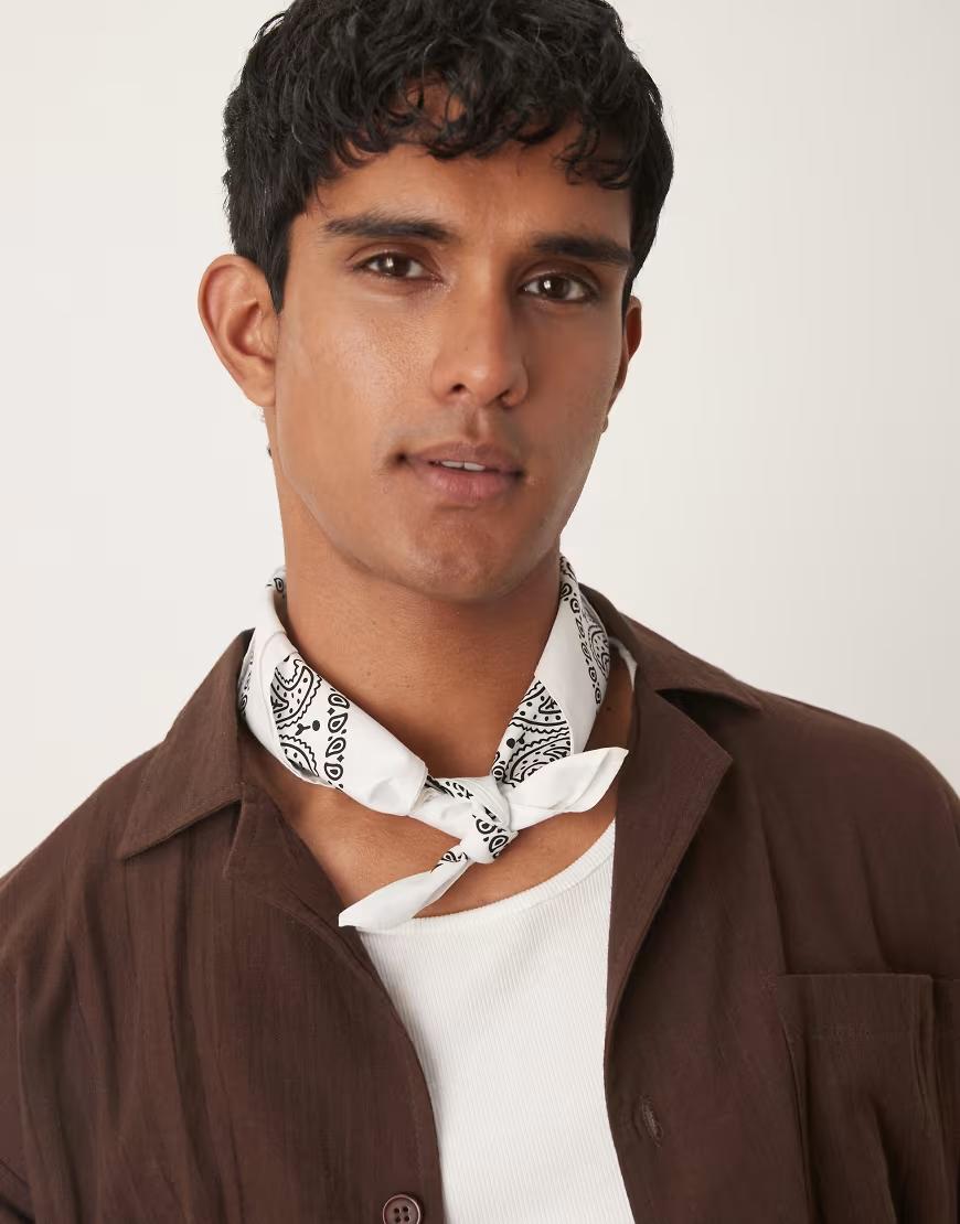 chustka apaszka bandana paisley print
