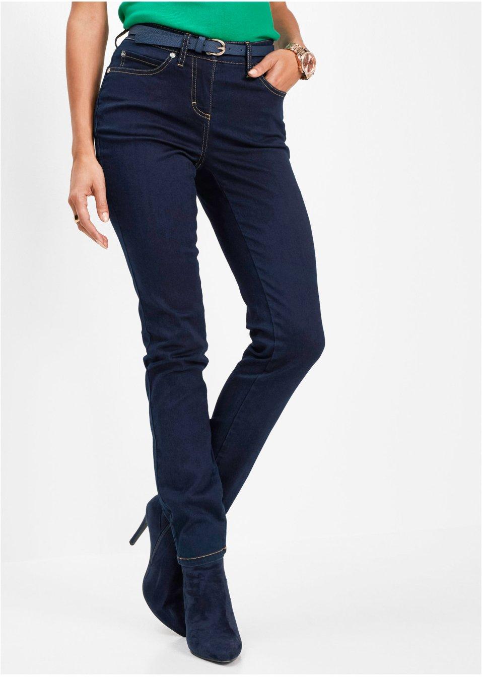 SPODNIE JEANSOWE DAMSKIE