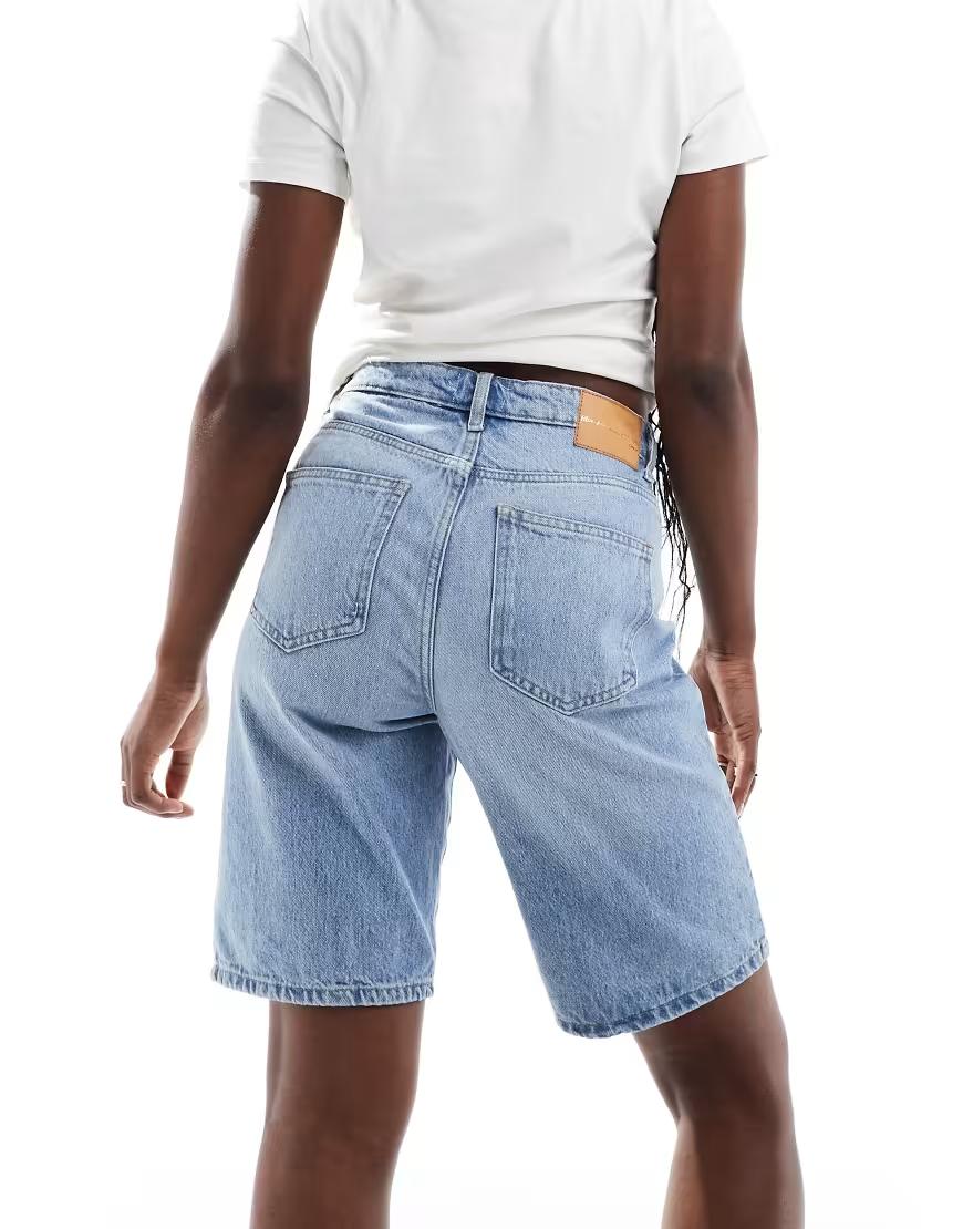 NIEBIESKIE SPODENKI JEANS