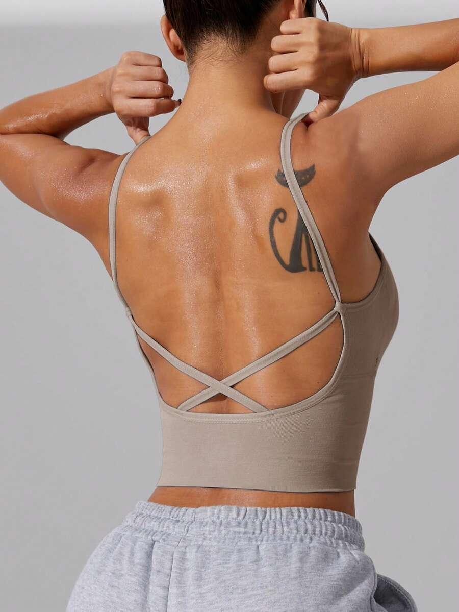 BEŻOWY SPORTOWY TOP 