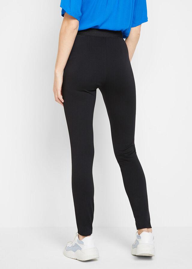 KLASYCZNE CZARNE LEGGINSY 