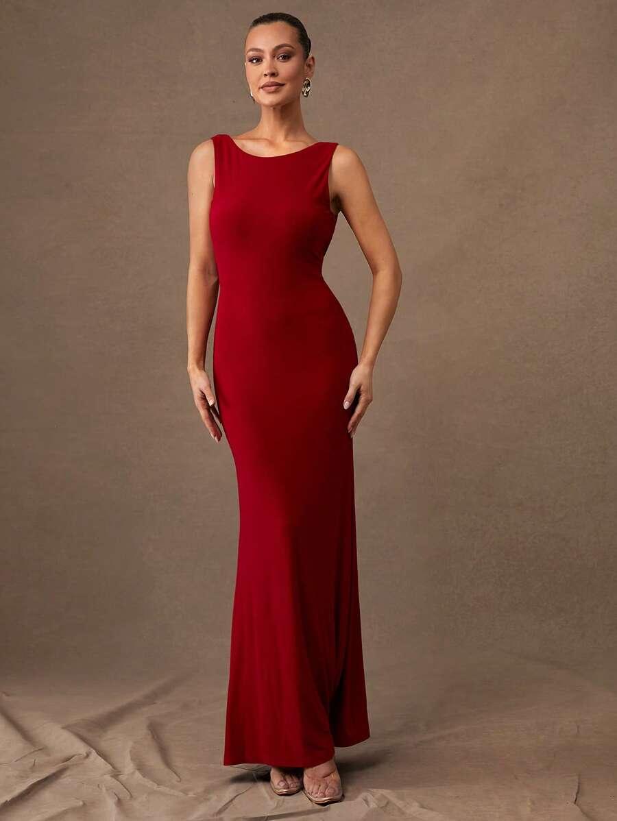SUKIENKA ELEGANCKA CZERWONA
