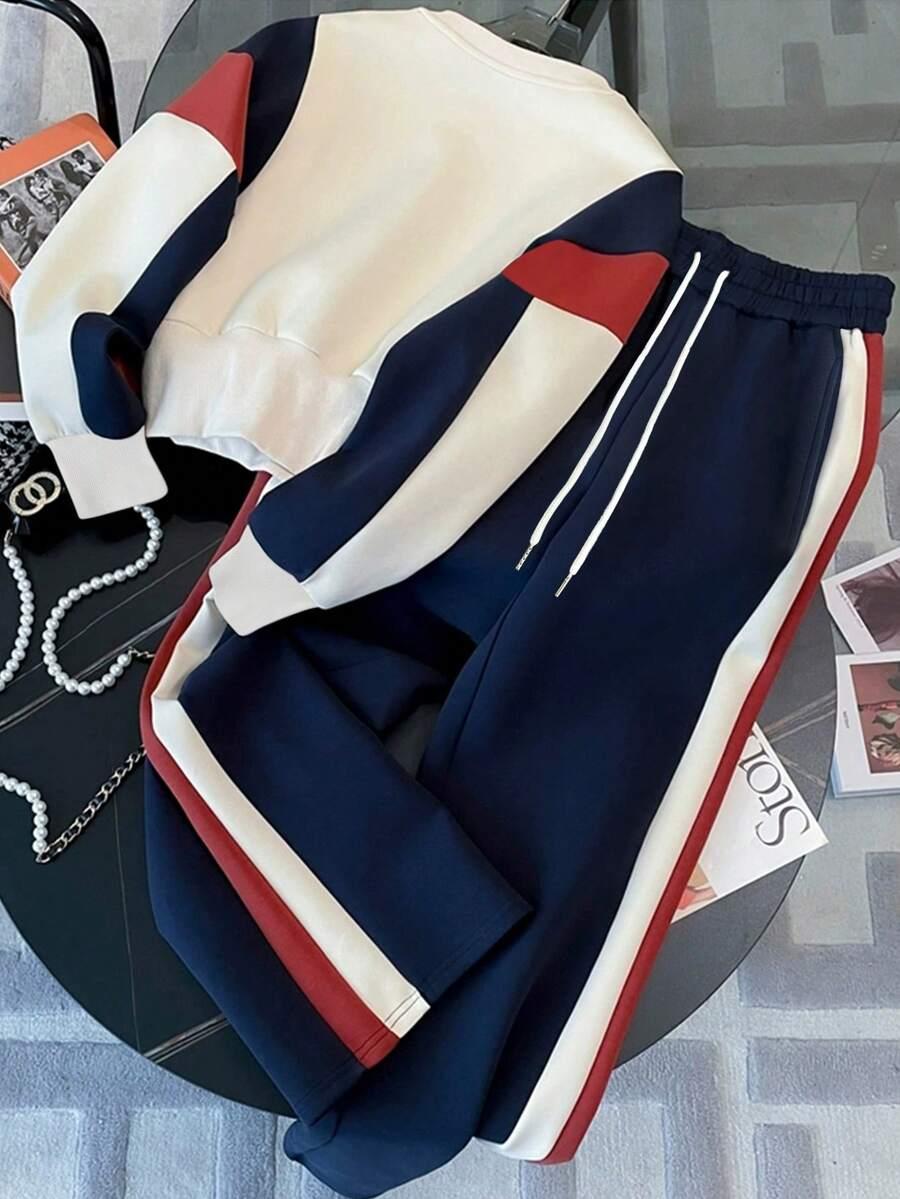 BLUZA SPODNIE DRESOWE KOMPLET