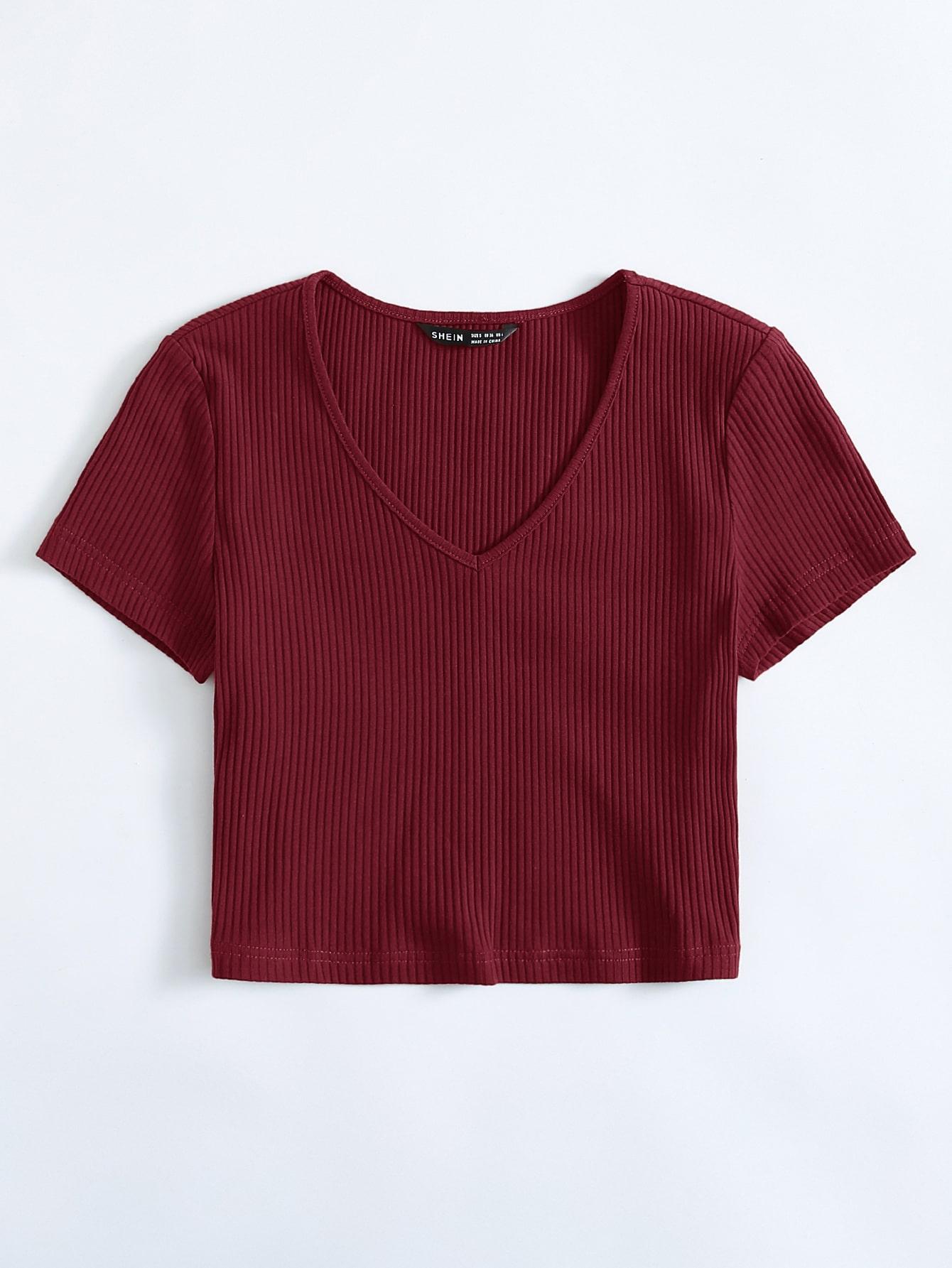 BURGUNDOWY TOP PRĄŻKI 