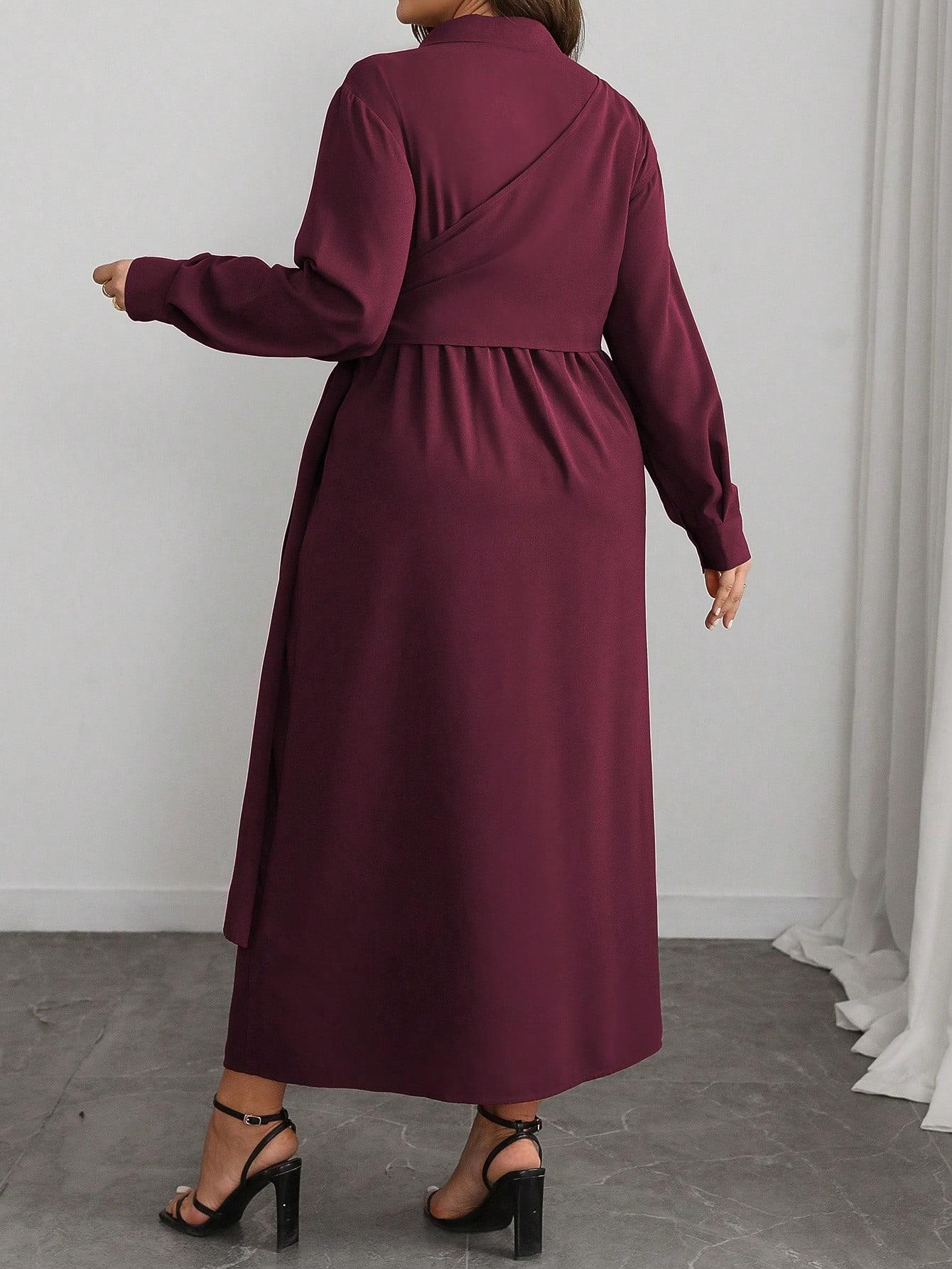 BORDOWA MAXI SUKIENKA 