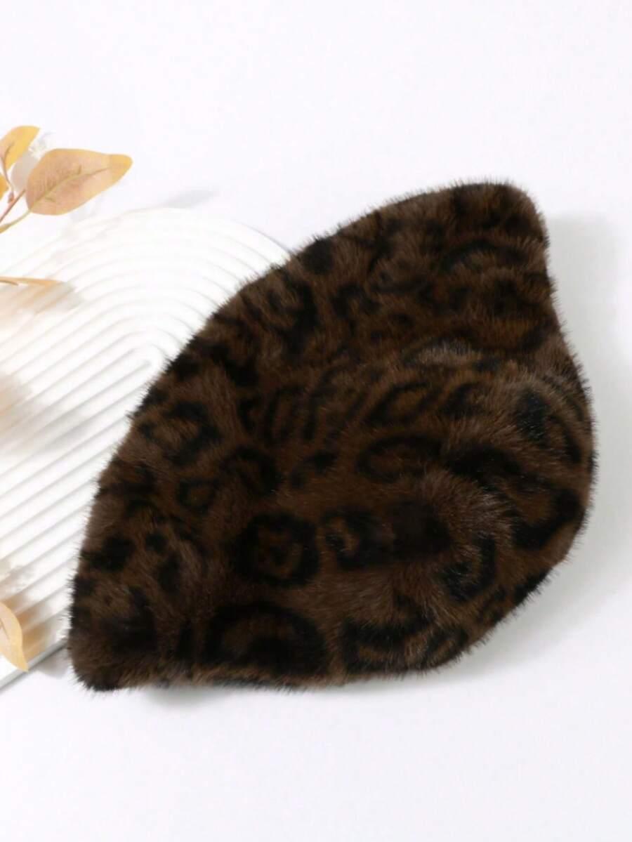 czapka animal print