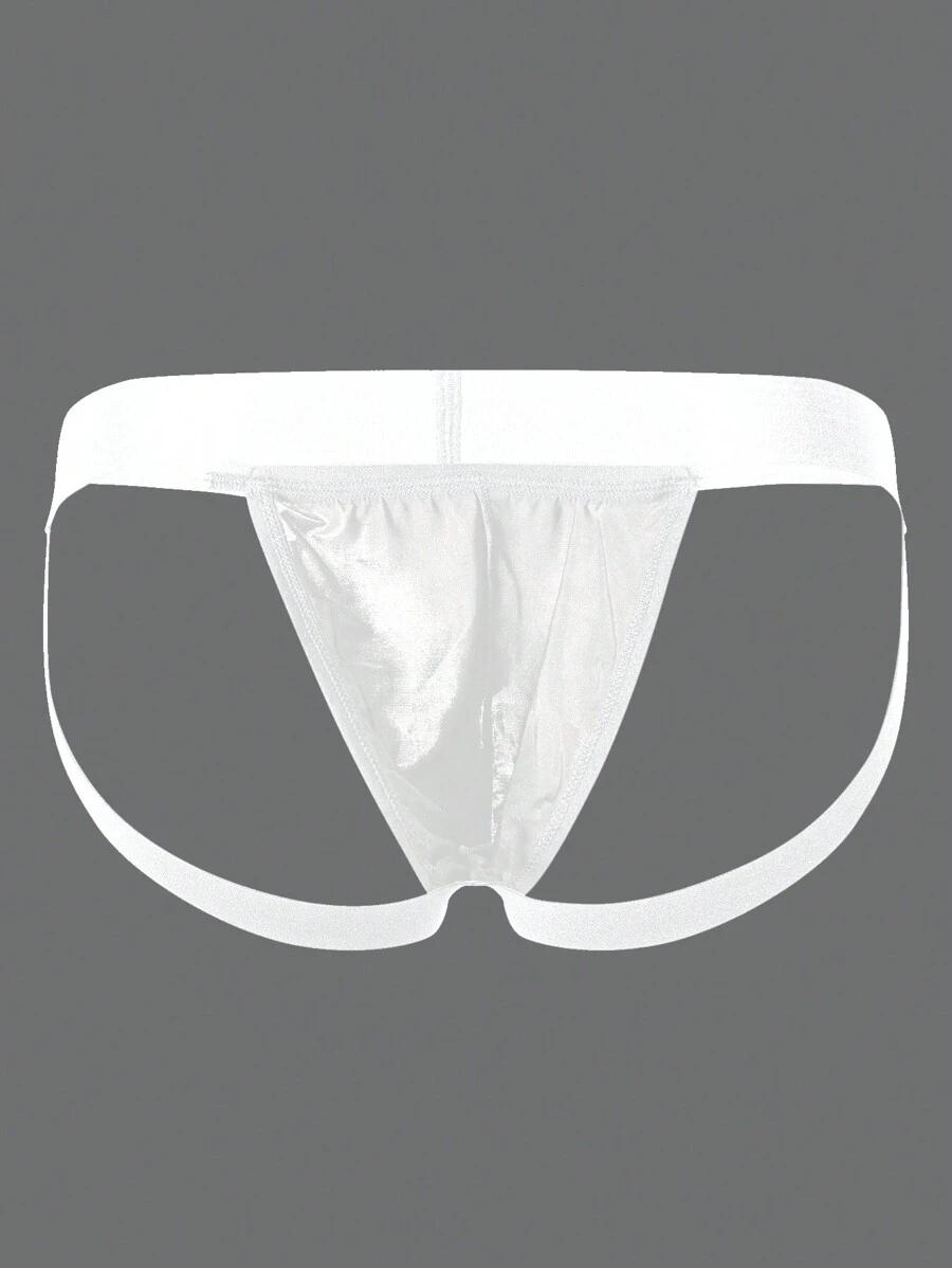 białe majtki jockstrap