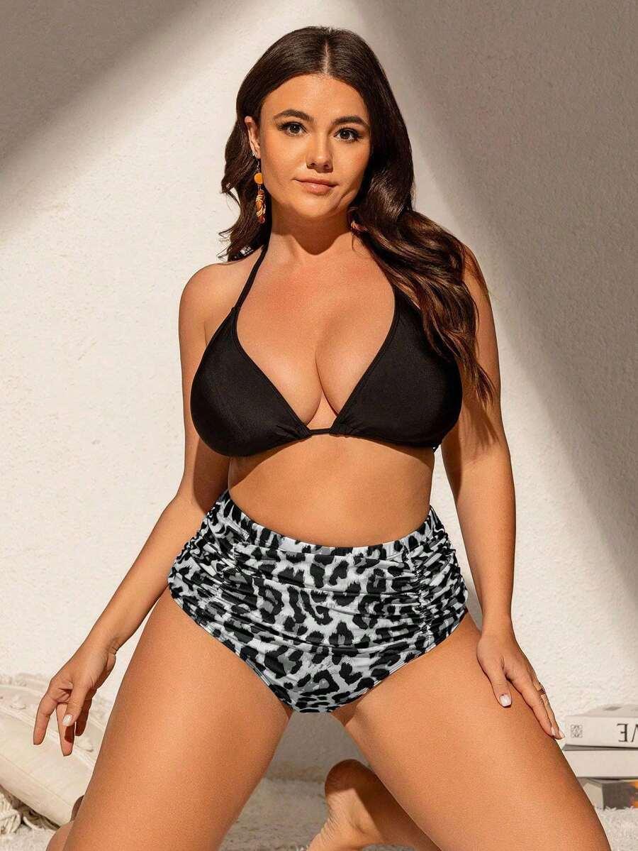 DÓŁ OD BIKINI W PANTERKĘ