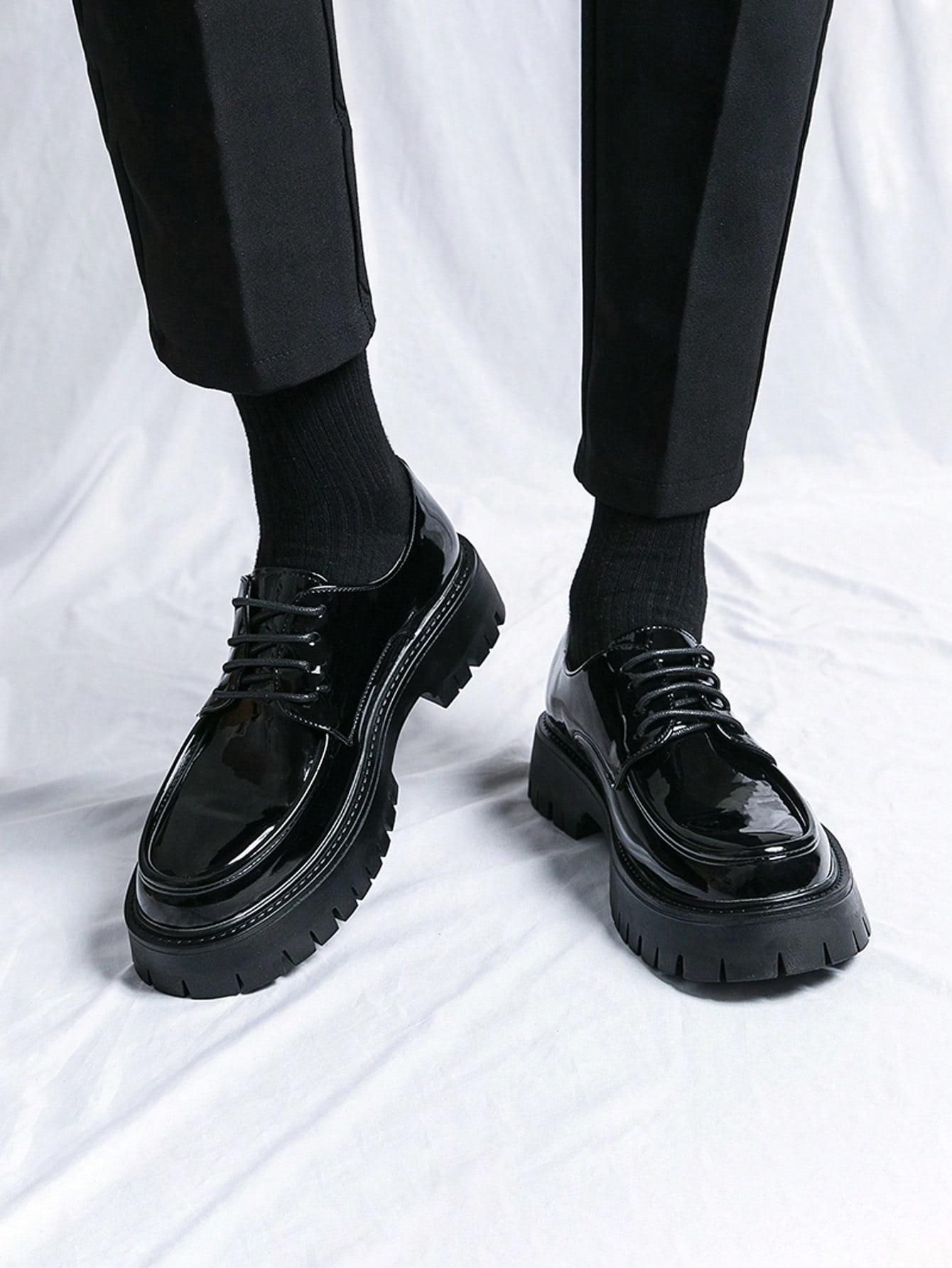 czarne buty casual