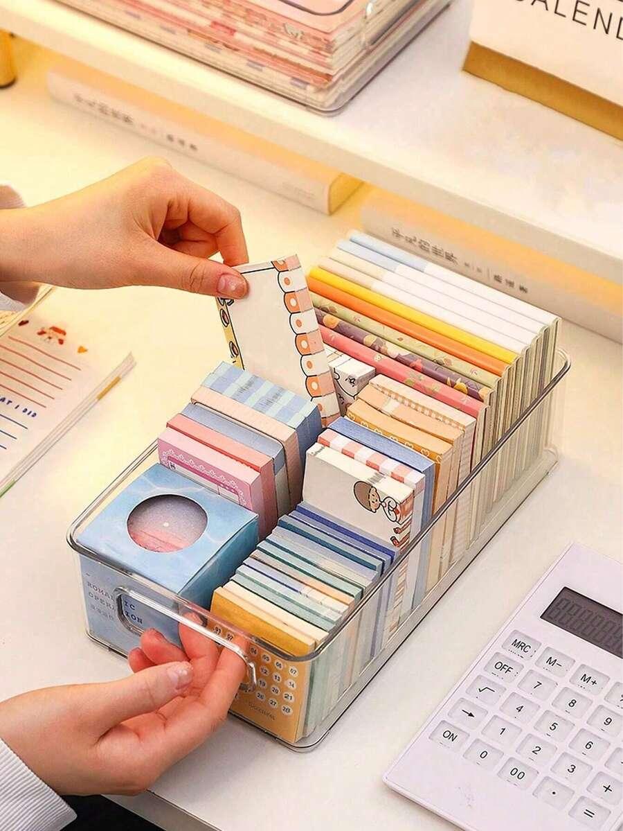 bezbarwny plastikowy organizer