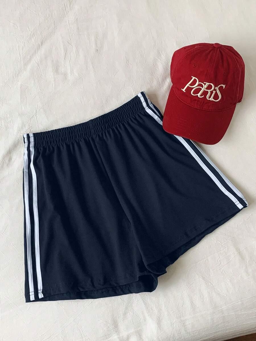 NIEBIESKIE SPODENKI SPORTOWE 