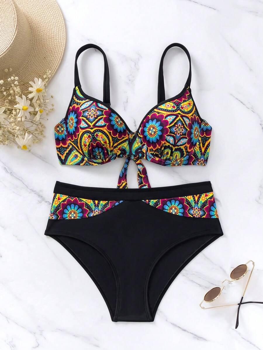 góra od bikini wzór