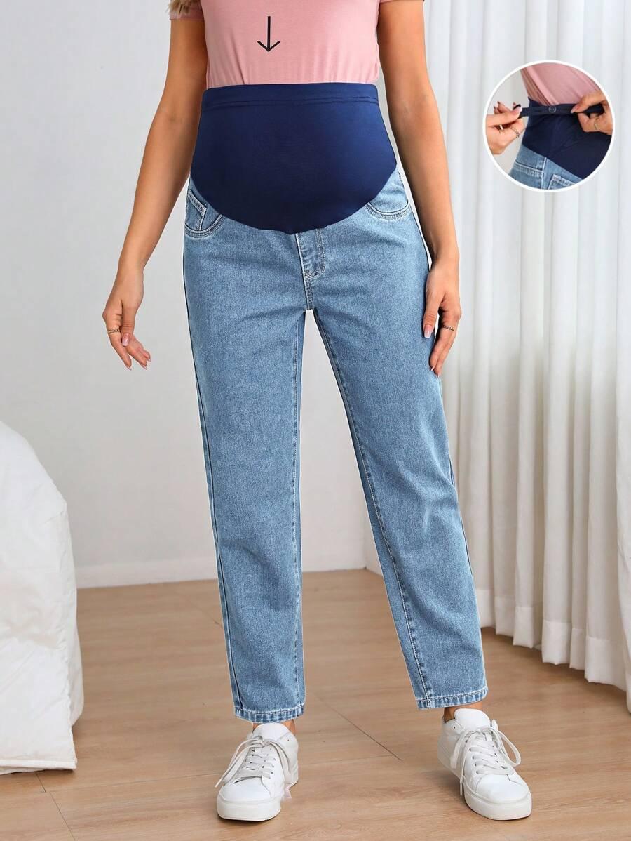 SPODNIE CIĄŻOWE JEANS