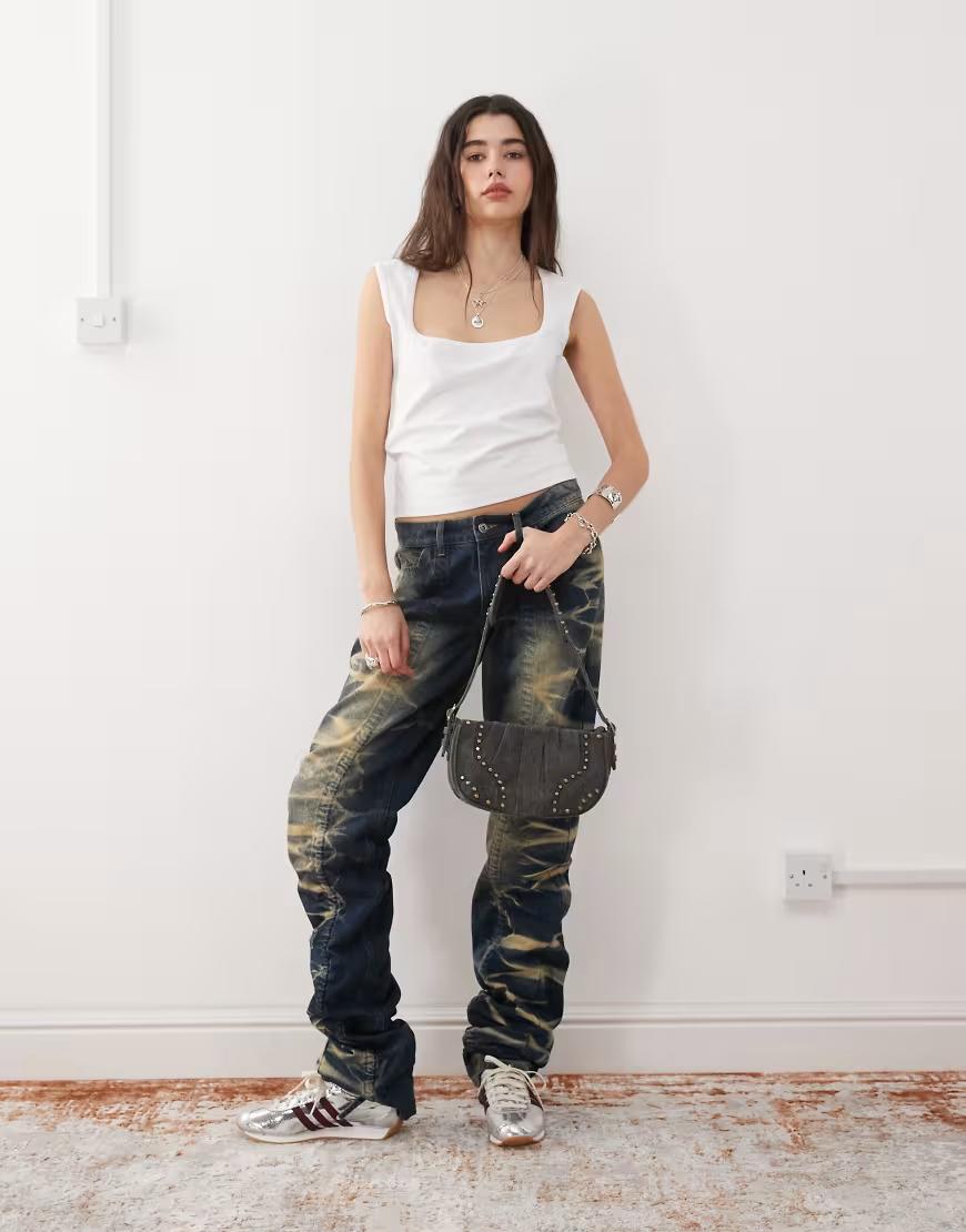 BIAŁY TOP CASUAL