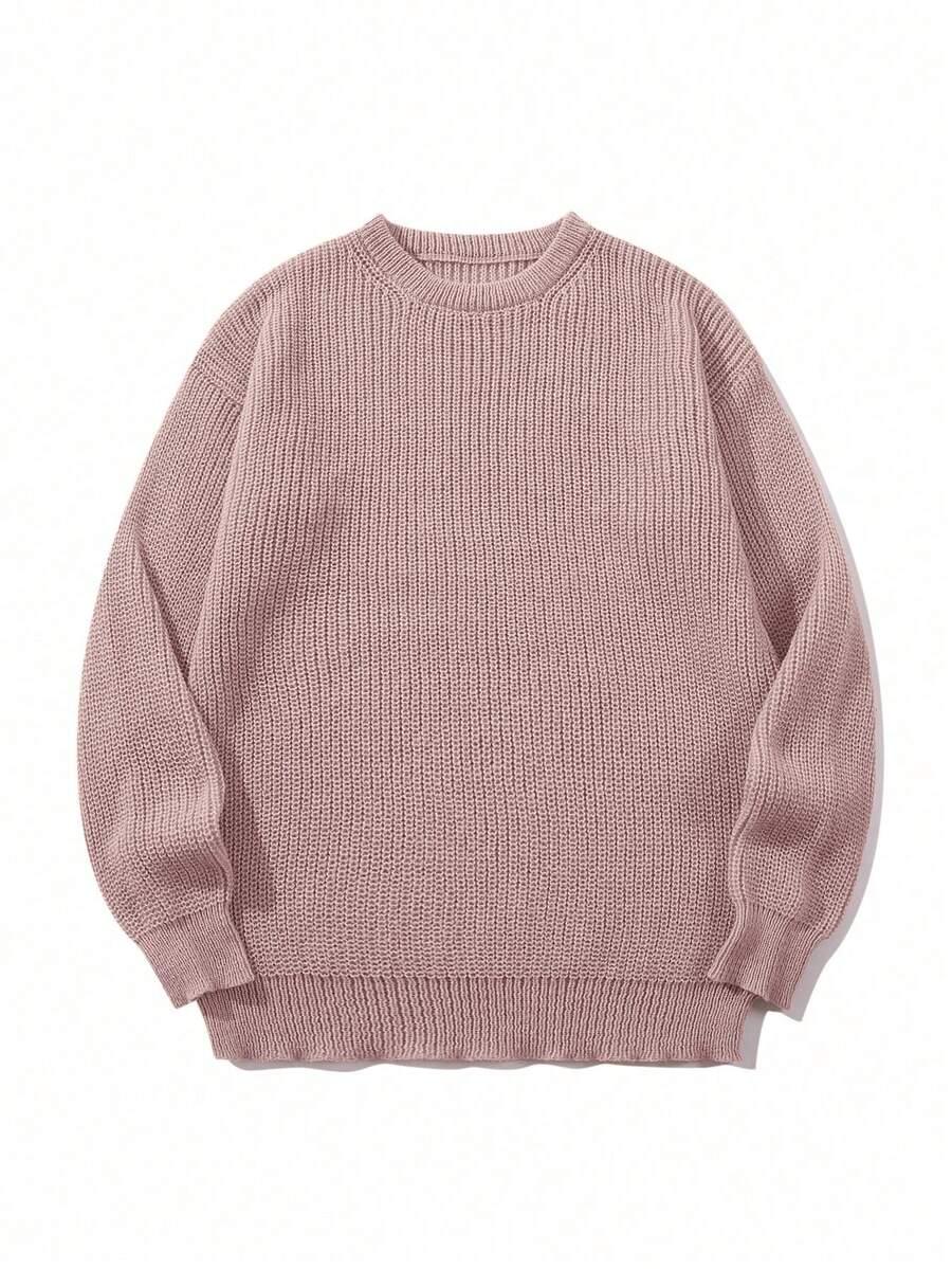różowy sweter długi rękaw