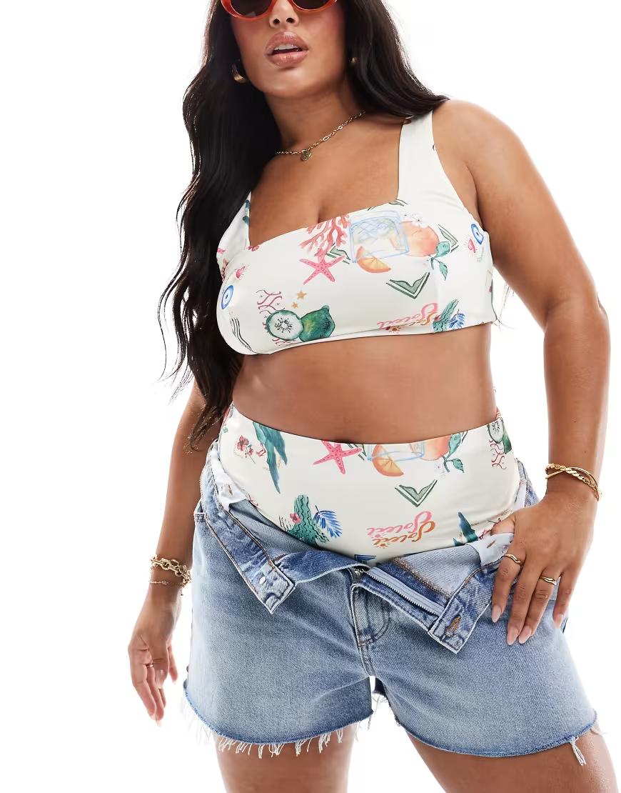 GÓRA OD BIKINI PRINT