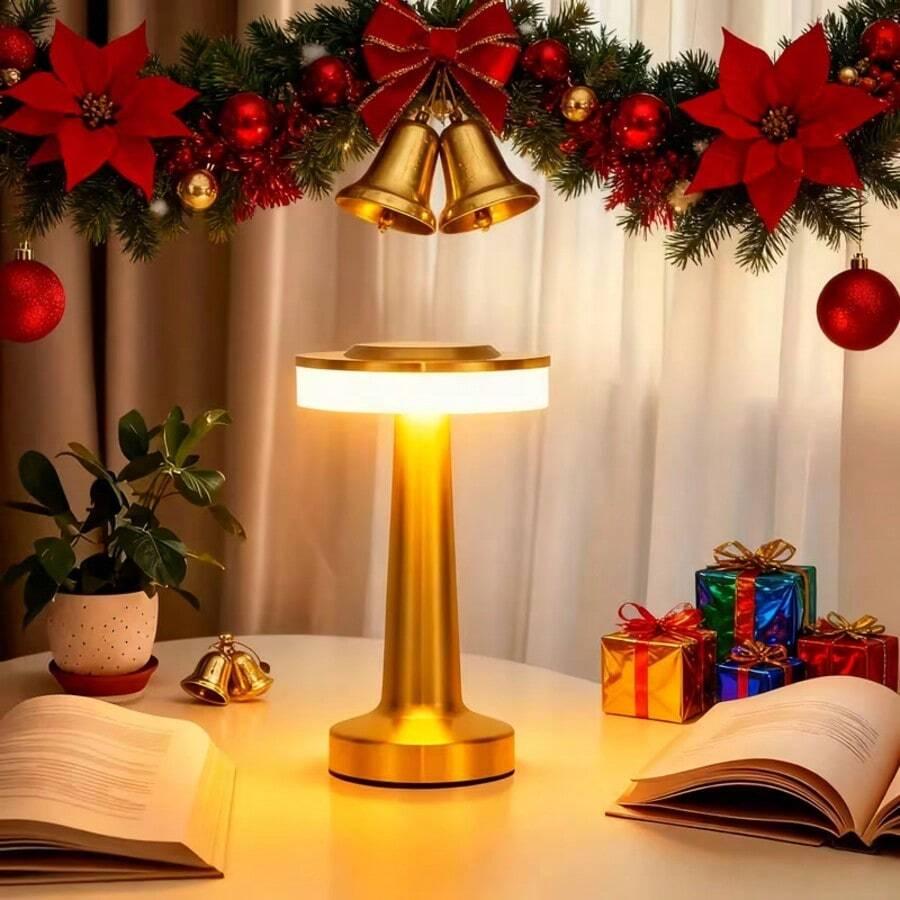 złota lampka led