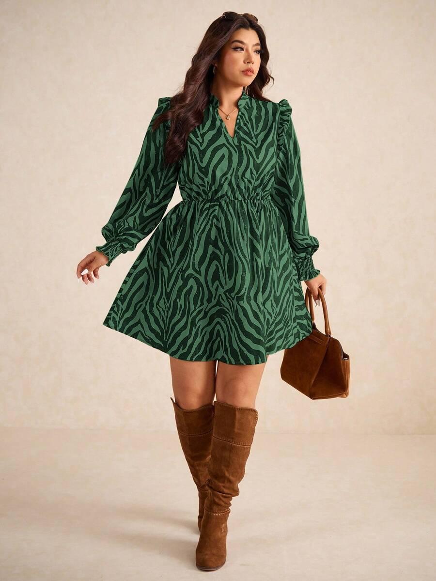 MINI SUKIENKA ANIMAL PRINt