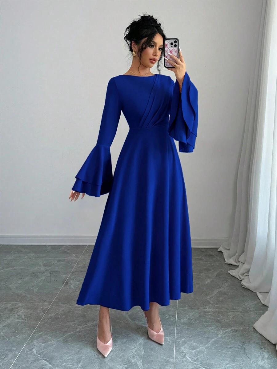CHABROWA MAXI SUKIENKA 