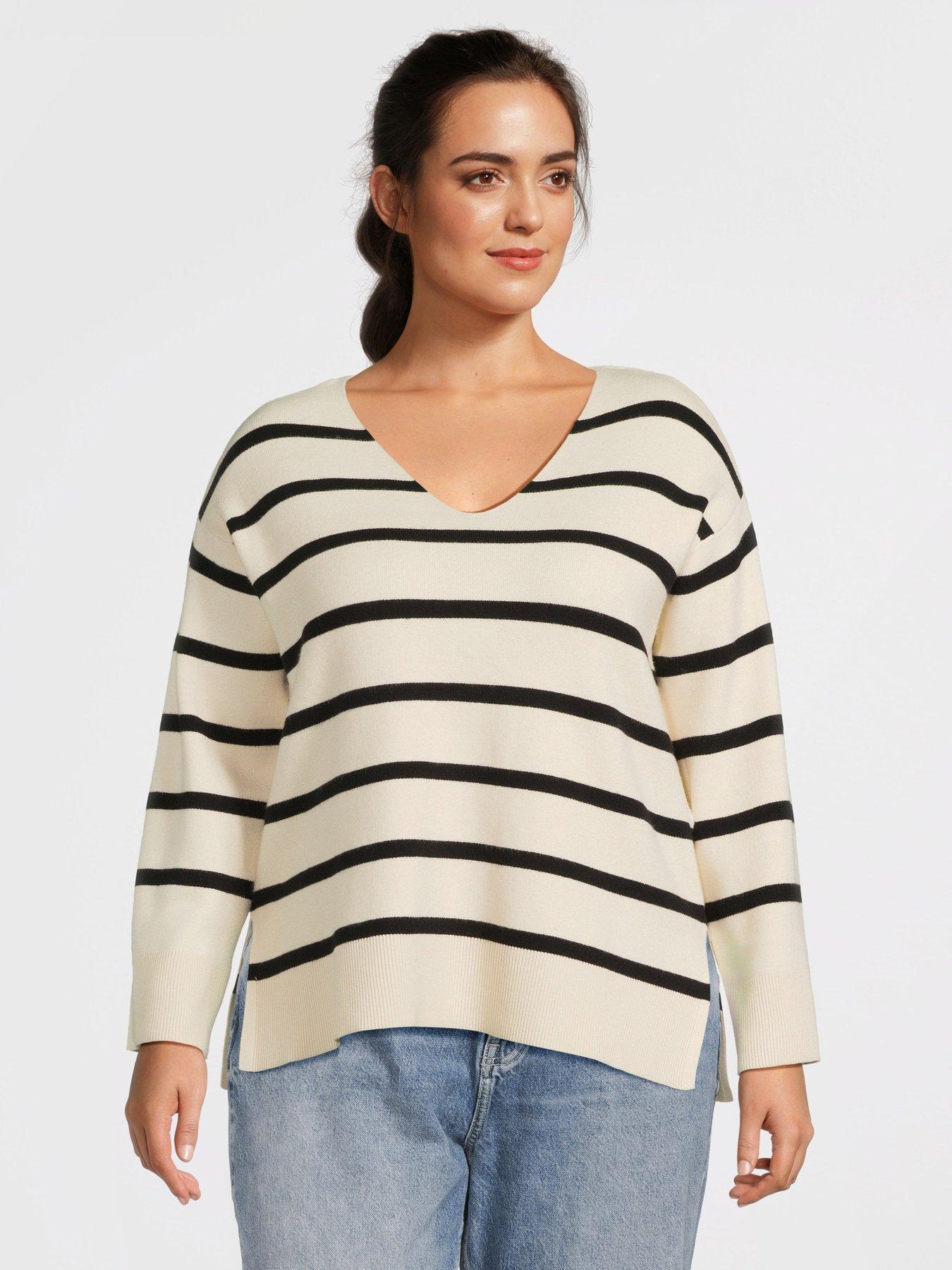 VERO MODA SWETER W SEREK PASKI