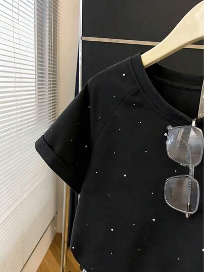 komplet t-shirt spodenki