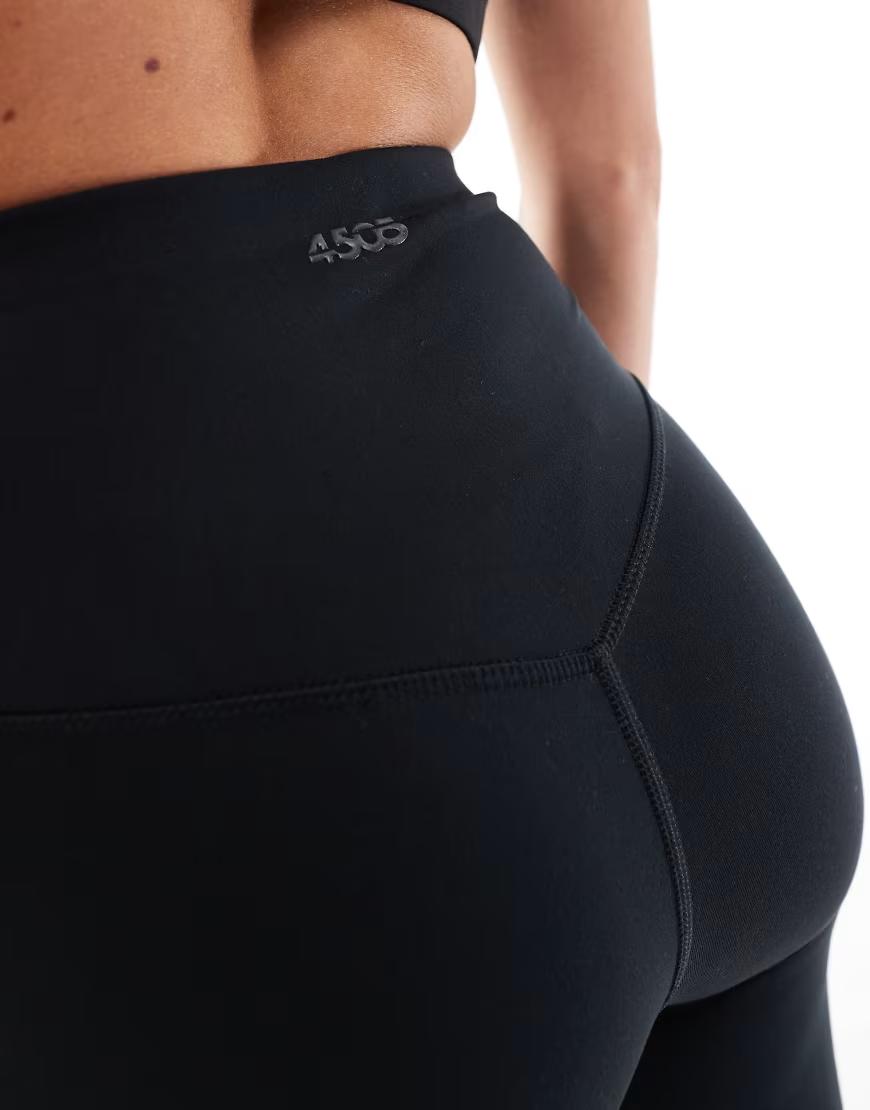 CZARNE LEGGINSY WYSOKI STAN