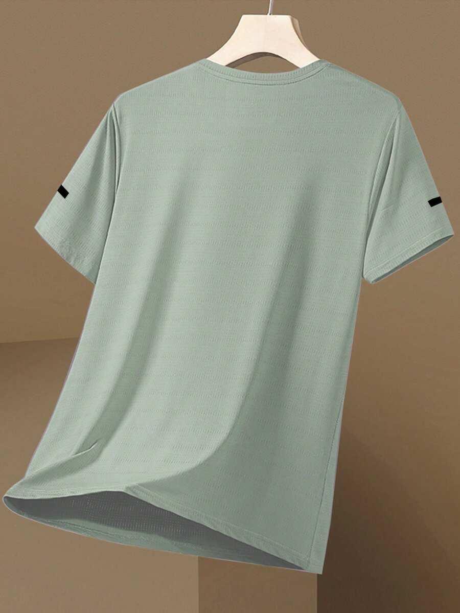 ZIELONY T-SHIRT KRÓTKI RĘKAW