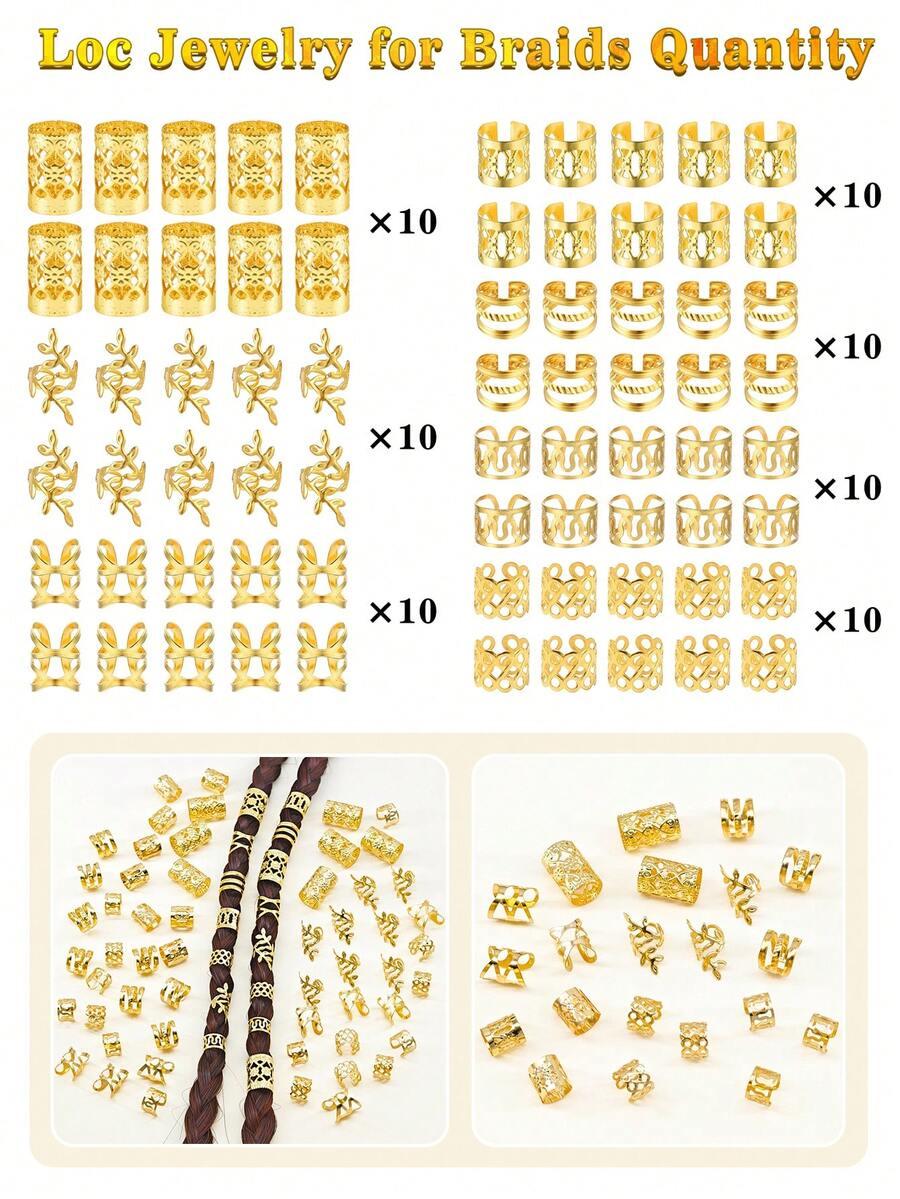 ozdoby do włosów 70-pack