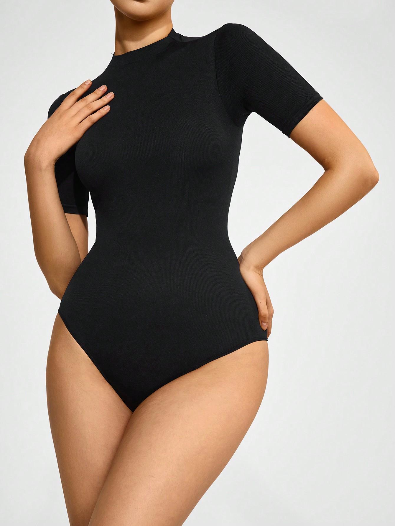 CZARNE MODELUJĄCE BODY