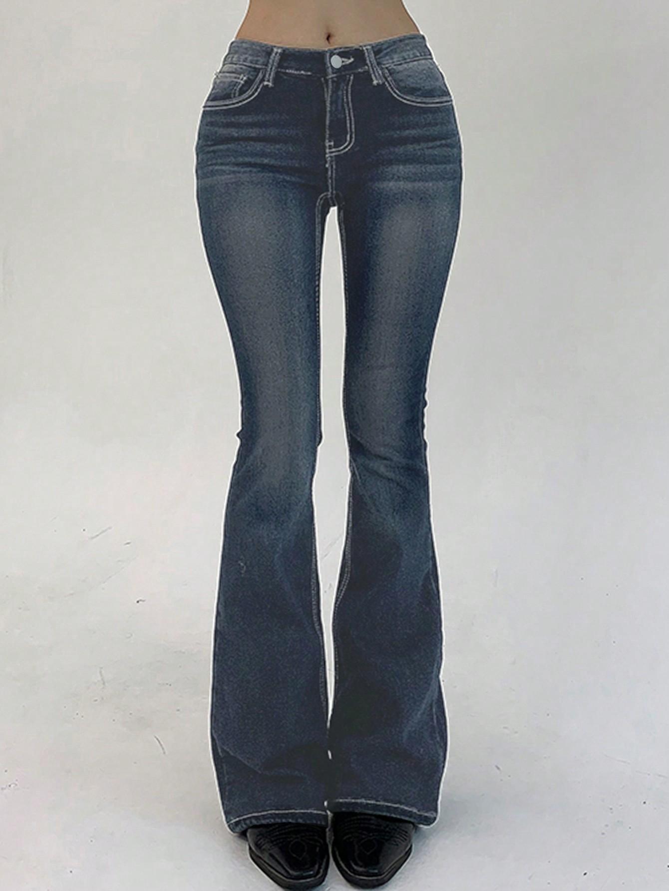 NIEBIESKIE SPODNIE JEANS