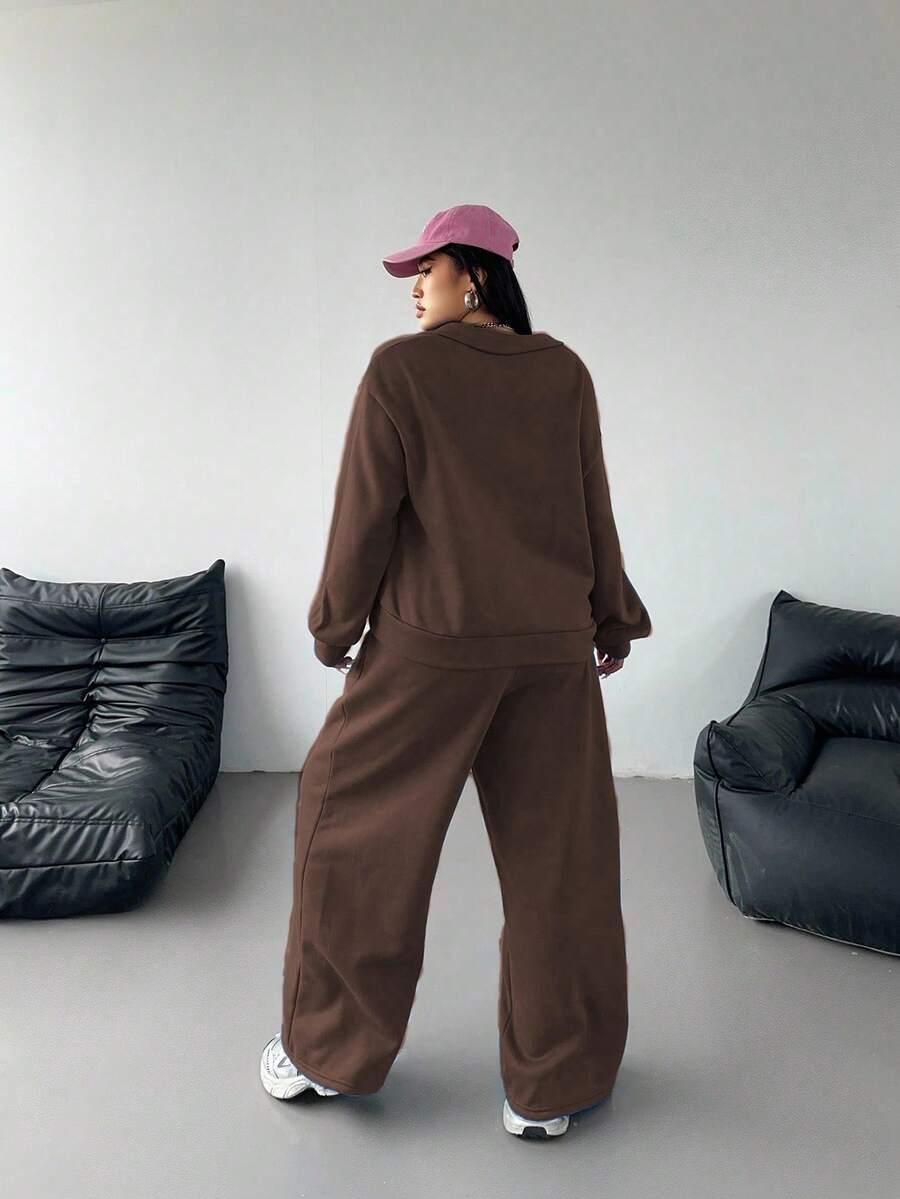 bluza spodnie komplet dresowy 