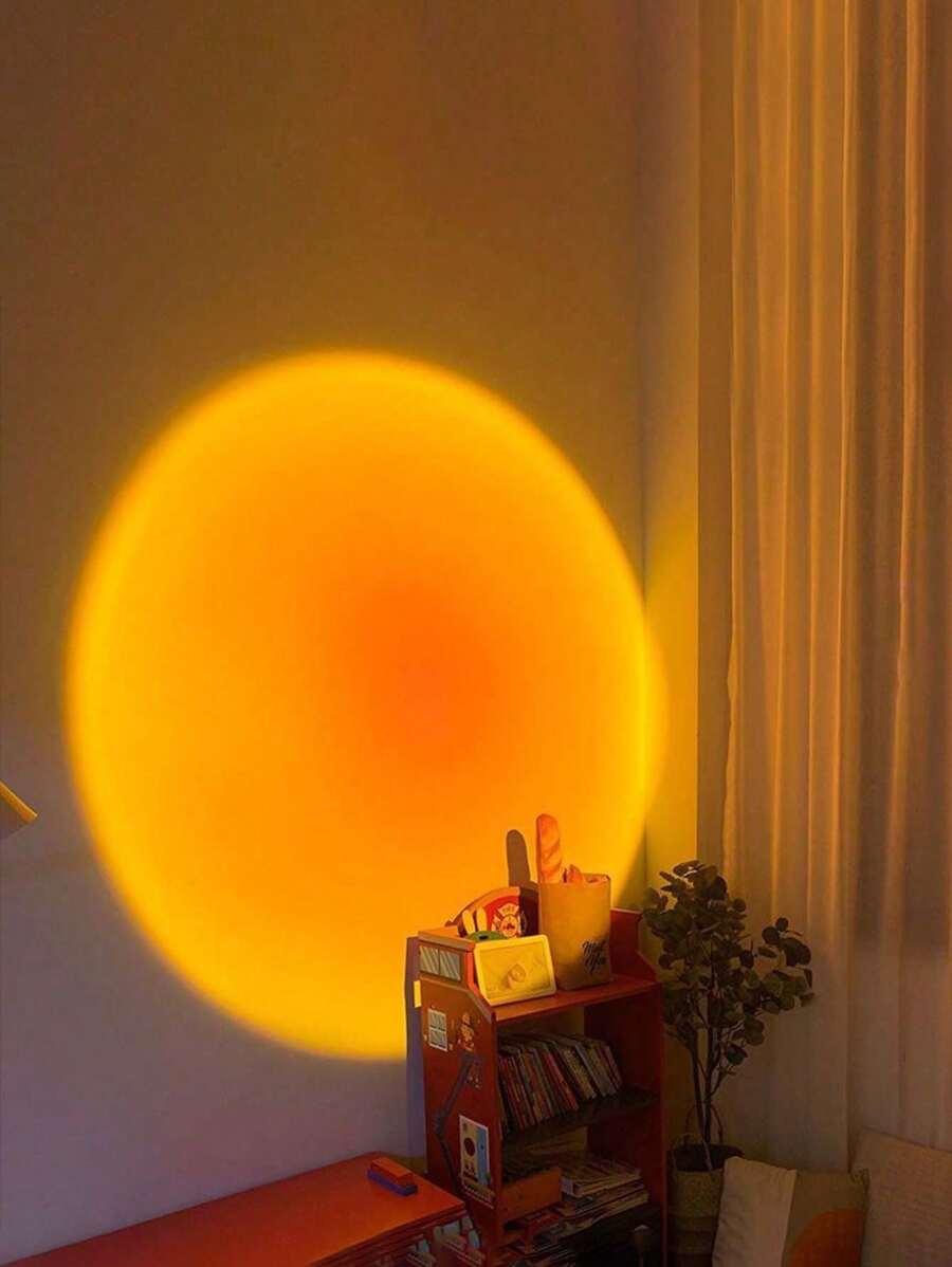 czarna lampka usb