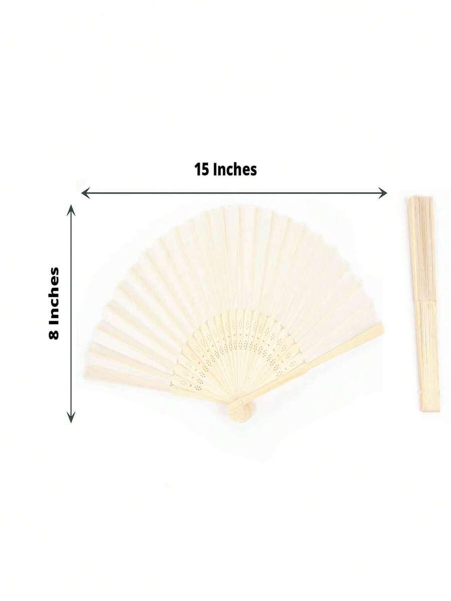 biały wachlarz 5-pack